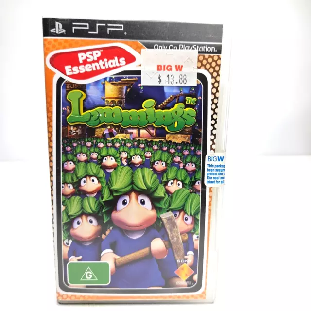 SONY PSP GAME LEMMINGS