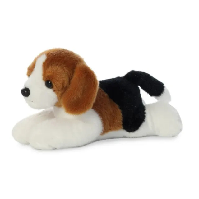 Aurora Mini Flopsie Beagle Dog Cuddly Plush Soft Toy 31185 Teddy Puppy
