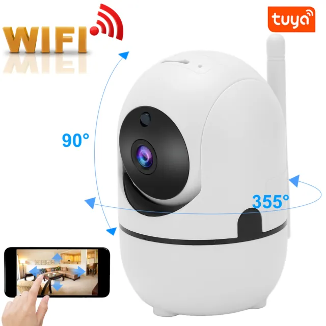 Wireless WiFi Security Camera HD APP Control Night Vision Waterproof Motion HB0