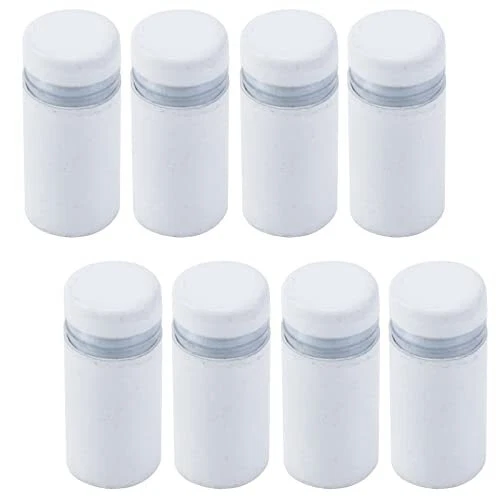 8 pcs White Standoff Screws Stainless Steel Advertising Screws Metal