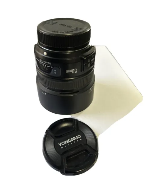 Kit de lentes YONGNUO YN50 mm F1.8 50 mm para Nikon D5600 D7500 D3400 D5500 D5300 D3300