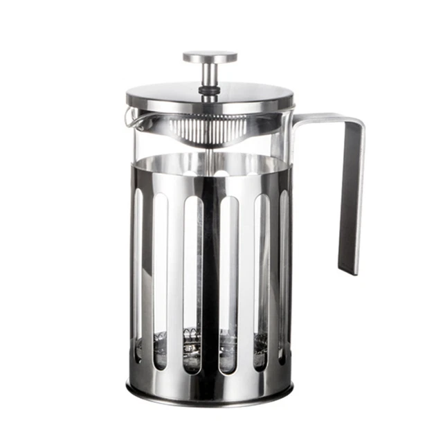 304 Stainless Französische Kaffeemaschine Doppelwandige Kaffeepresse