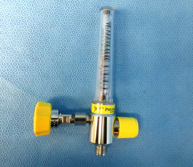 Precision Medical 1MFA2003 Air Flowmeter (Yellow)