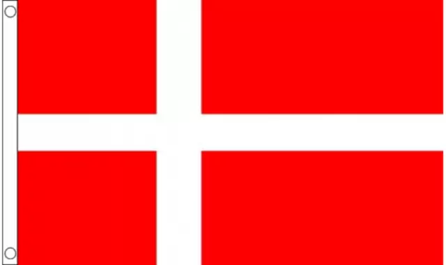 Dinamarca Nacional Bandera Ataúd Cortina Con Speedy Despacho