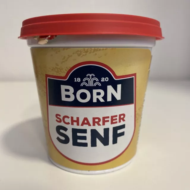 Born Thüringer Senf - scharf - 200ml Ostprodukt aus Erfurt 29,95€/l