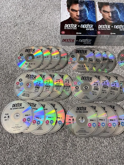 SHOWTIME DEXTER THE complete series + Dexter New Blood DVD Complete ...