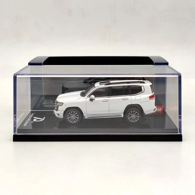 Hobby Japan 1/64 Toyota LAND CRUISER (JA300W) ZX White/Black Inteior HJ641050AW