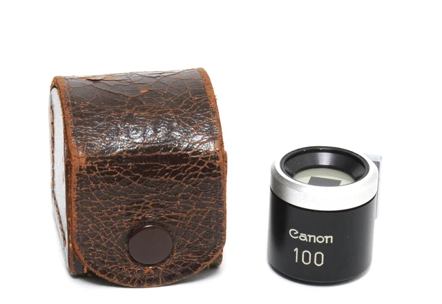 Canon Viewfinder 100mm with case for Leica Screw Mount