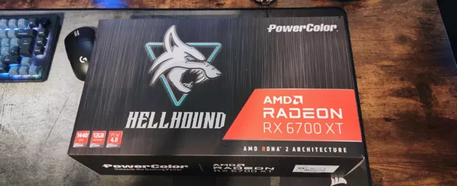 PowerColor Hellhound AMD Radeon RX 6700 XT 12GB GDDR6 Graphics Card