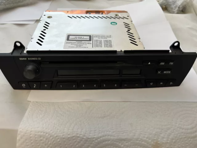 2006 - 2010 BMW X3 Affaire Radio CD Lecteur 65129173686 OEM