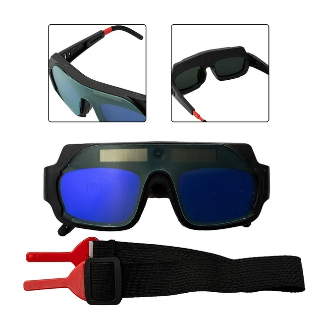 Soudure Lunettes Anti-rayures Automatique Assombrissement Goggle Casque Yeux