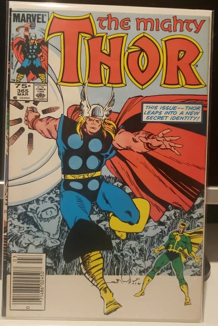 The Mighty Thor #365 (1985-Vol.1), Very Fine, Free Shipping, NEWSSTAND