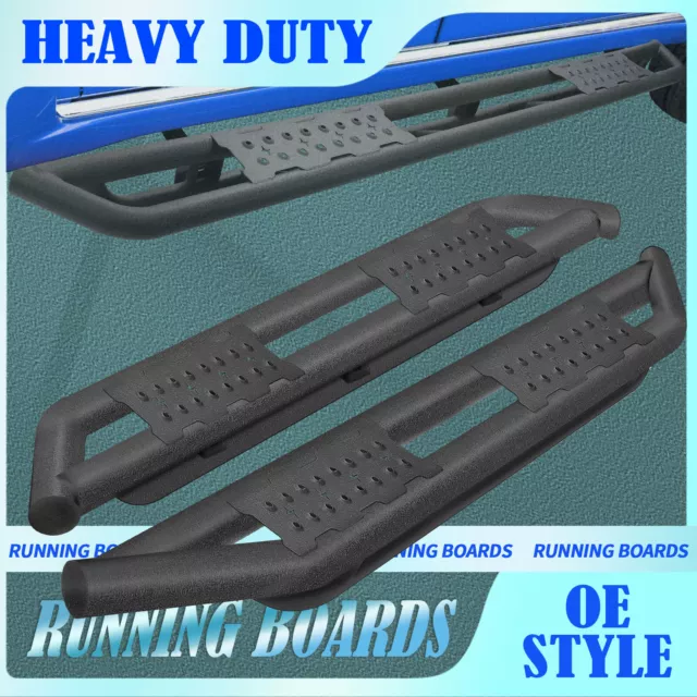 20222024 TOYOTA TUNDRA Crew Max Fit Running Board Step Board Nerf Bar