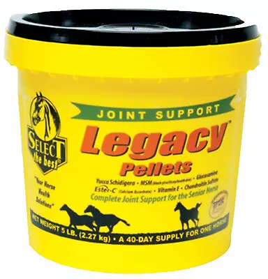 Legacy Senior Horse Supplement, Pellets, 5-Lbs.