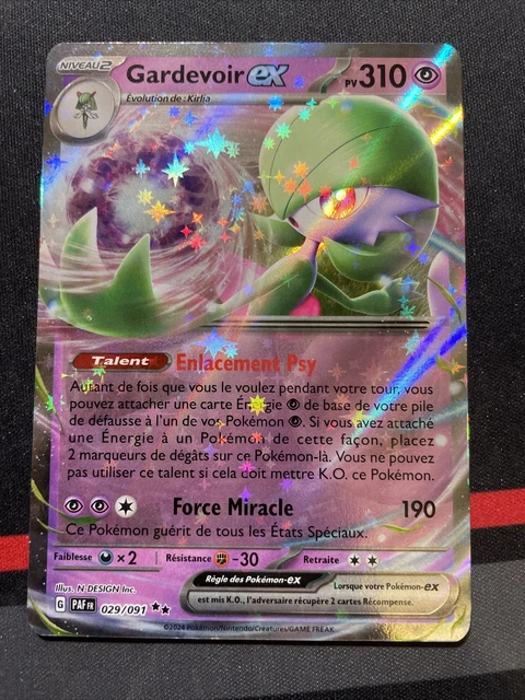 Gardevoir Ex 29/091 - Ultraboost X Écarlate Et Violet 4.5 - Destinées De Paldea Coffret De 10 Cartes Pokémon Françaises
