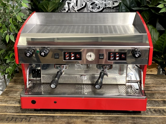 Wega Atlas Evd 2 Gruppo Rossa Macchina Caffe' Espresso Commerciale Cafe...