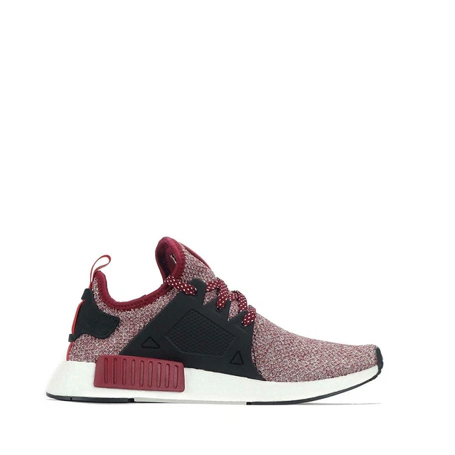 Adidas nmd r2 trainers grey on sale maroon