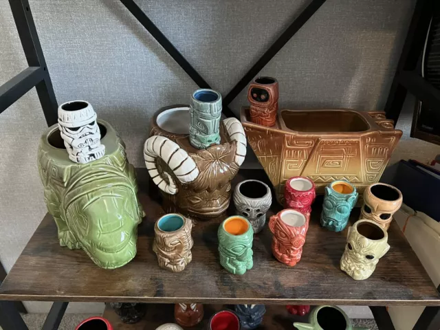 star wars geeki tiki Mugs Muglets And Punch Bowls