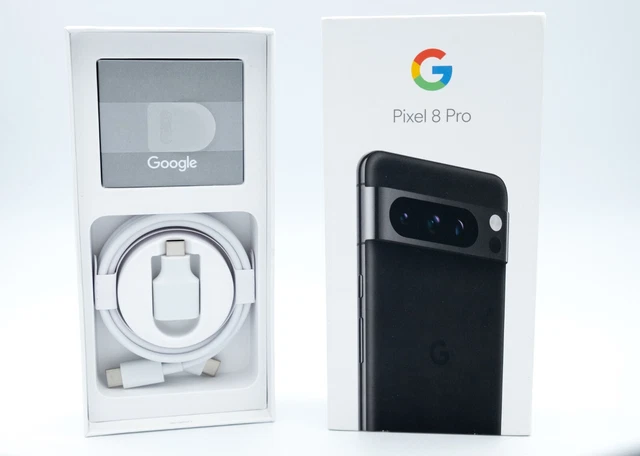 GOOGLE PIXEL 8 Pro 128GB Obsidian Unlocked Boxed - NEAR MINT £383.06 ...