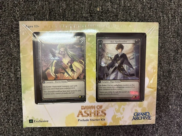 Grand Archive - TCG Kickstarter Exclusive - Dawn of Ashes - Prelude Starter Kit