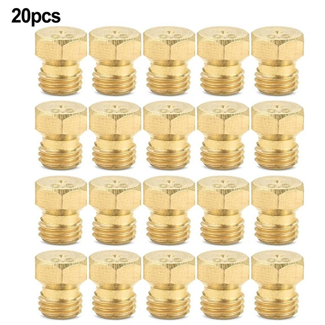 RELIABLE BRASS JET Nozzle Propane Burner Kit for Grill Replacement