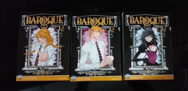 BAROQUE serie completa N° 1/3  MANGA GP- nuovi yayoi ogawa gp generation