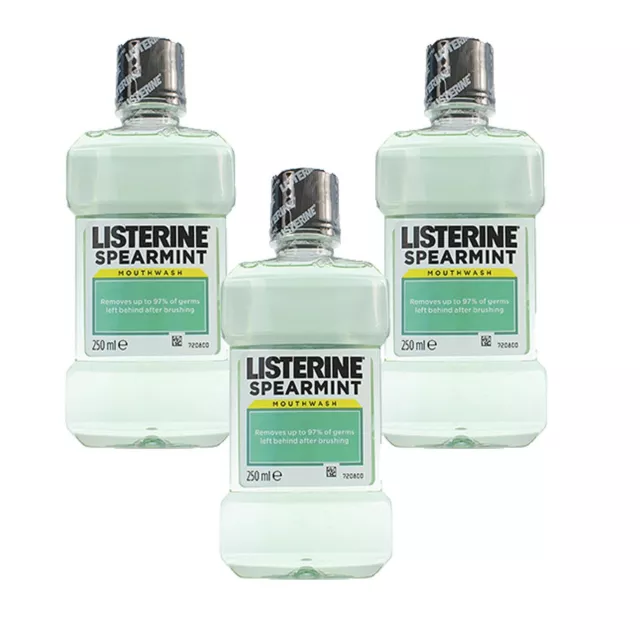 Enjuague bucal Listerine Spearmint 250 ml