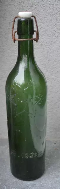 ancienne bouteille de bière POPULAIRE