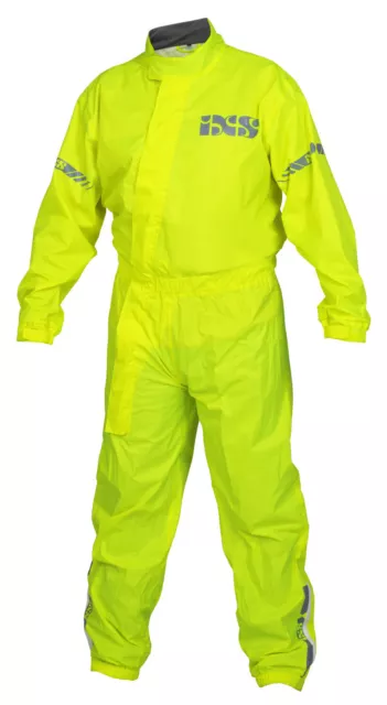 IXS Regenkombi Gr. 4XL Ontario 1.0 Motorrad Regenanzug wasserdicht fluogelb