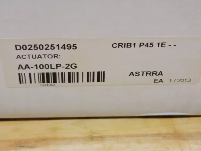 A.S. Thomas ASTRRA AA-100LP-2G, Actuator 100mm Linear Pair, AA-100LM-2G 3