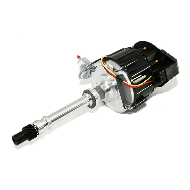 BIG BLOCK CHEVY 396 454 Black Cap HEI Distributor Moroso Spark Plug
