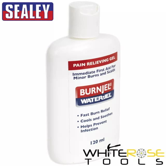 Sealey Burn Relief Gel 120ml First Aid