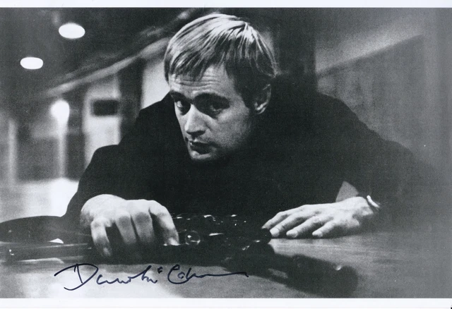 David McCALLUM  (1933) original sign COOL  1960s  photo /20x30cm / autograph