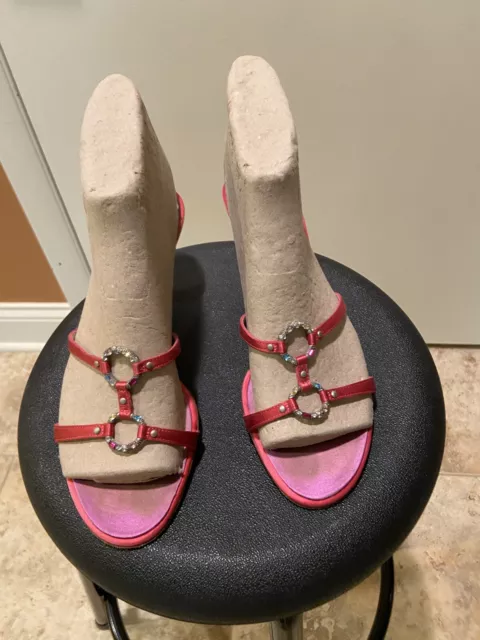 Giuseppe Zanotti sandals-slides Hot Pink  Size 38.5