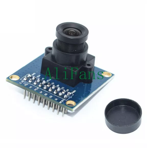 New OV7670 VGA Camera Module Lens CMOS 640X480 SCCB W I2C Interface Auto Exposure Control Display