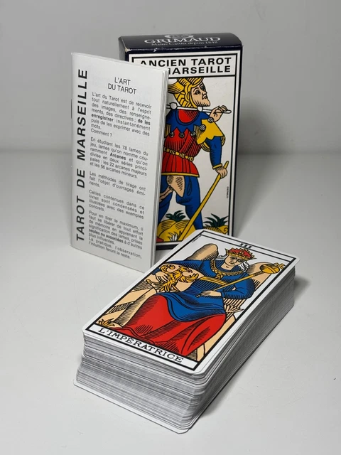 Jeu De 52 Cartes Ancien - Art Déco - Jeu De Marseille Avec 2 Jokers