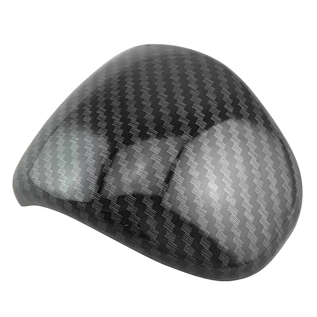 Palanca de engranajes interior de fibra de carbono ABS borde de tapa de perno para Forte 2019 K S9I1