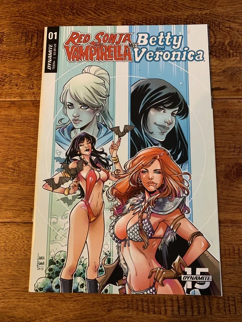 Dynamite Archie Red Sonja & Vampirella Meet Betty & Veronica comics 1 Braga NM