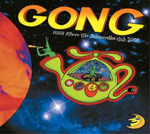 Gong High Above the Subterranea Club 2000 (CD) Album with DVD