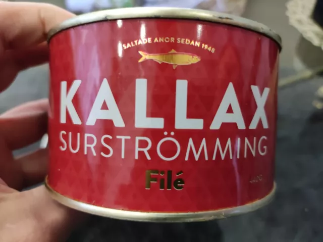 Oskar's Surströmming 300 g, 10-12 sour herring fillets