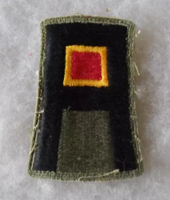 Wwii 1St Army Ordnance Emb  Off Uniform  3" Tall Patch    Bill Wise's Collection