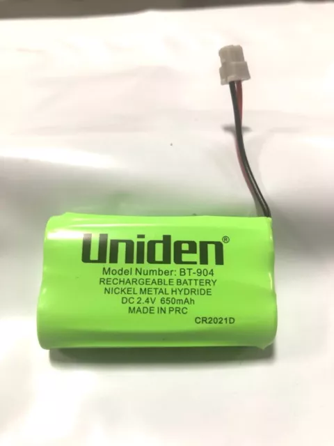 UNIDEN GENUINE BT904 BT-904s CORDLESS PHONE RECHARGEABLE BATTERY 650mah