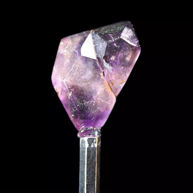 Polished Smokey Amethyst Scepter Quartz Crystal Cluster Healing Stone