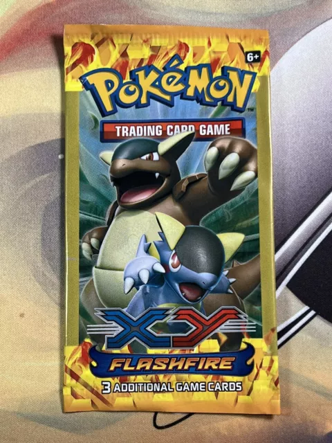 Pokémon EMPTY XY Flashfire Dollar Tree Mini Booster Pack NO CARDS Kangaskhan