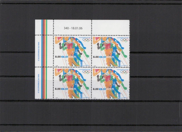 ESTLAND 2006 - Viererblock Nr 540 postfrisch (212907)