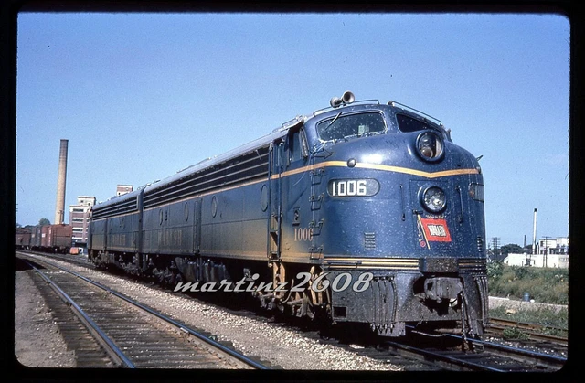 (Mz)  Dupe Train Slide Wabash (Wab) 1006 Roster
