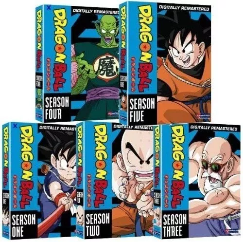 Dragon Ball Complete Series Seasons 1-5 DVD Brand New & Sealed USA Free Shipping
