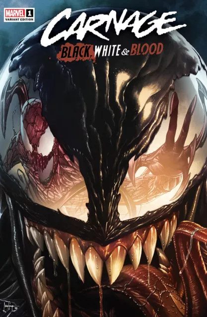 CARNAGE: BLACK, WHITE & BLOOD #1 (MICO SUAYAN EXCLUSIVE VARIANT) ~ Marvel Comics