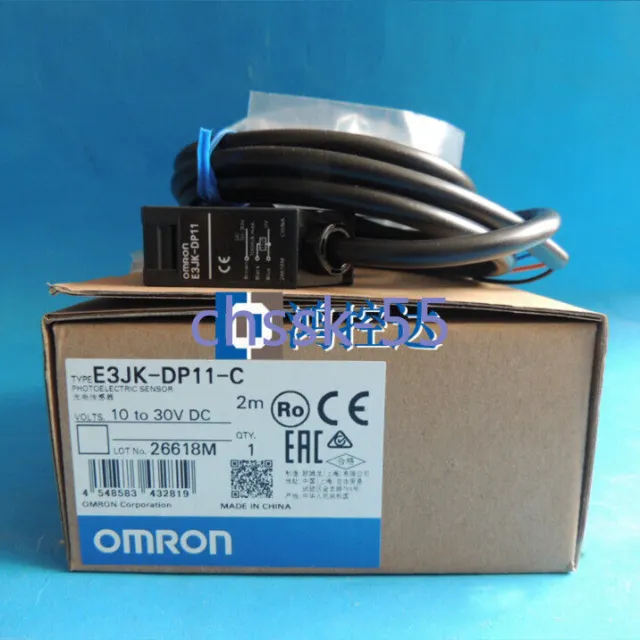 1PCS Omron E3JK-DP11-C E3JKDP11C 2m Photoelectric Switch In Box -New Free Ship