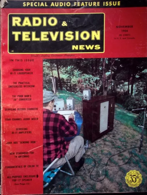 Choosing Your Hi-Fi Loudspeaker - Radio & Television News Magazine, Nov 1954